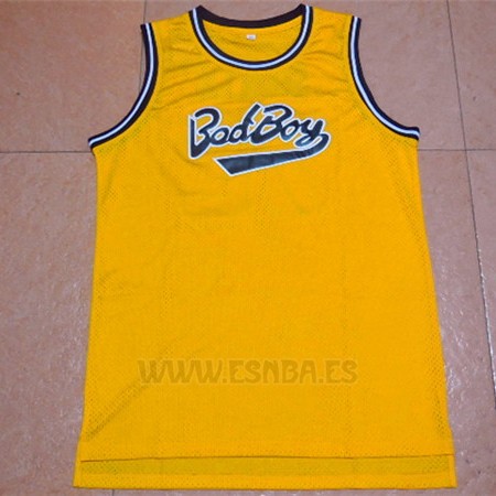 Camiseta Badboy Biggie Smalls #72 Amarillo